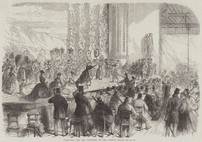Kristal Saray'da Pandomim provası by Sir John Charles Robinson