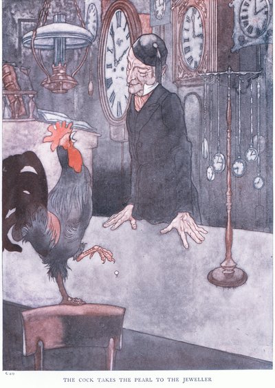 Horoz inciyi kuyumcuya götürür, 1930