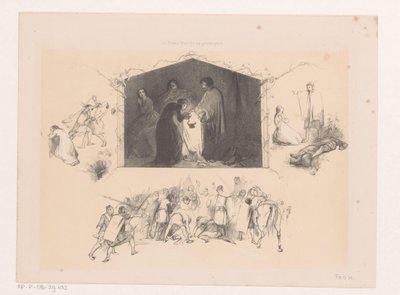 Fenerli kadın cebinde görünüyor by Charles Rochussen