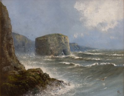 Marsden Kayası (gemide petrol) by Charles Rutherford