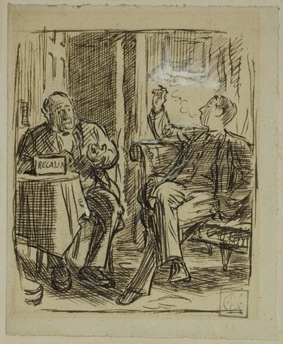 nazik bir oğul by Charles Samuel Keene