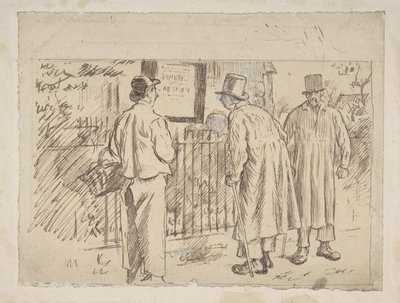Koyun Giysili Bir Kurt, 1870-1891. by Charles Samuel Keene
