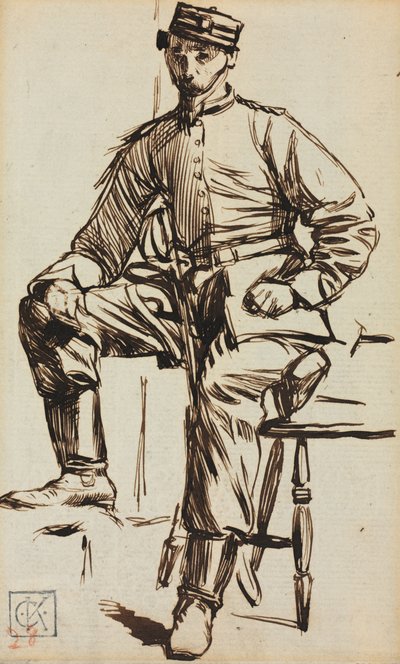 Gönüllü olarak Charles Keene by Charles Samuel Keene