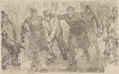 Punch için Mutlu Düşünce, 16 Aralık 1876, 1876. by Charles Samuel Keene
