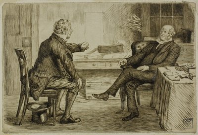 Avukat ve Müvekkil by Charles Samuel Keene