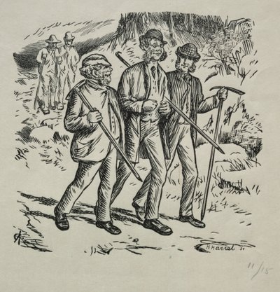 Üç İsim, 1869. by Charles Samuel Keene