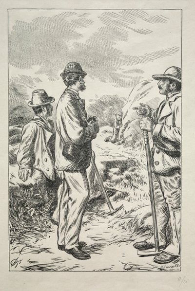 Üç İsim, 1869. by Charles Samuel Keene