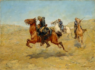 Tavşanım, 1899 by Charles Schreyvogel