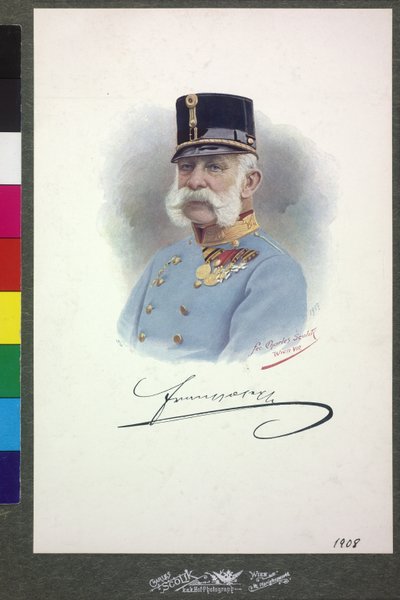 Avusturya İmparatoru I. Franz Joseph by Charles Scolik
