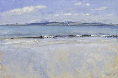 Karanlık Bir Dalga, 2017 (tuval üzerine yağlıboya) by Charles Simpson