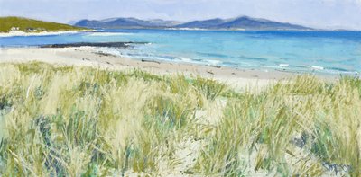 Sahil Çimenleri, Berneray, 2011 (tuval üzerine yağlıboya) by Charles Simpson