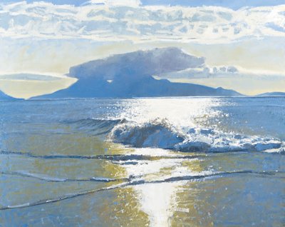 Akşam Denizi, 2014 (tuval üzerine yağlıboya) by Charles Simpson