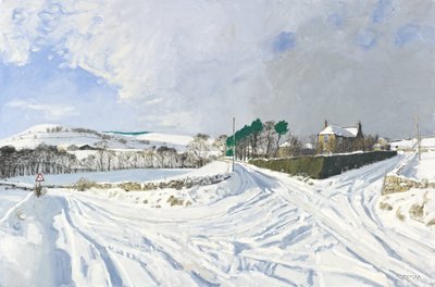 Newhall, 2011 (tuval üzerine yağlıboya) by Charles Simpson