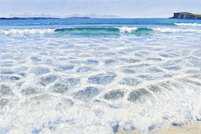 Oldshoremore Denizi, 2010 (tuval üzerine yağlıboya) by Charles Simpson