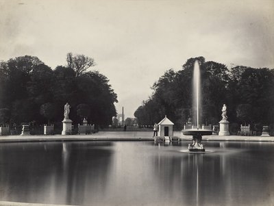 Tuileries Bahçesi, Paris by Charles Soulier