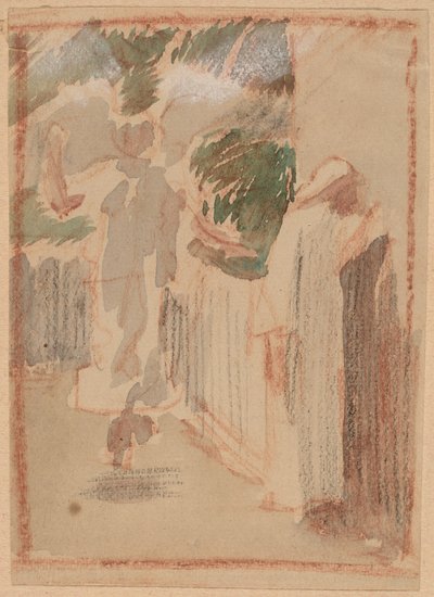 Panel Çalışması by Charles Sprague Pearce