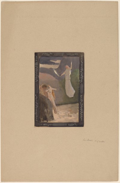 Panel Çalışması by Charles Sprague Pearce