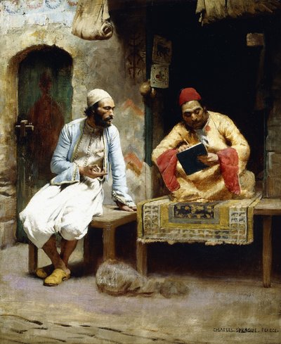 Mektup, by Charles Sprague Pearce