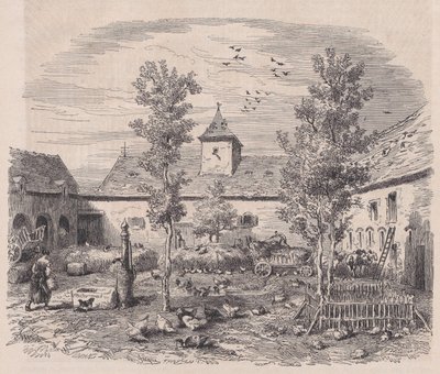 Bir Çiftliğin İç Görünümü, Le Magasin Pittoresque