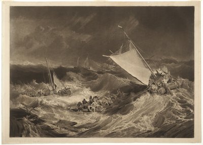bir gemi enkazı by Charles Turner