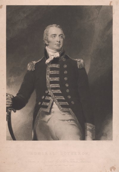 Amiral Sotheron by Charles Turner