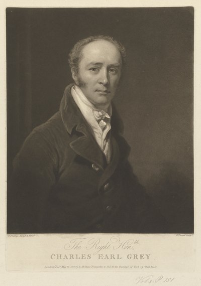 Charles Grey, 2. Earl Grey by Charles Turner