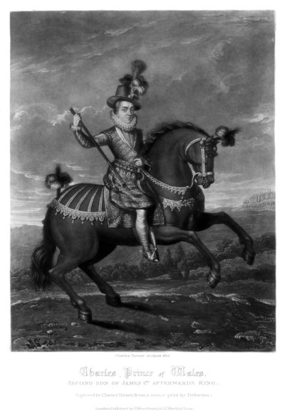 Charles, Galler Prensi, 1816. by Charles Turner