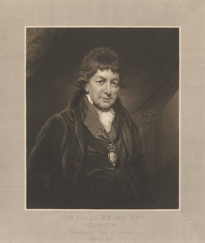 Sör Isaac Heard by Charles Turner