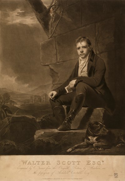 Sör Walter Scott by Charles Turner