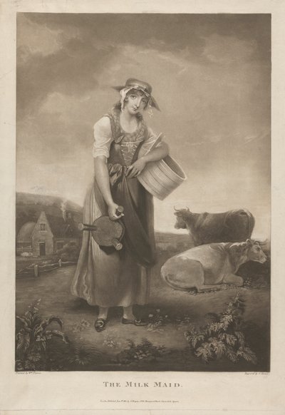 Süt Hizmetçisi by Charles Turner