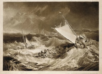The Ship Wreck, 1807 by Charles Turner
