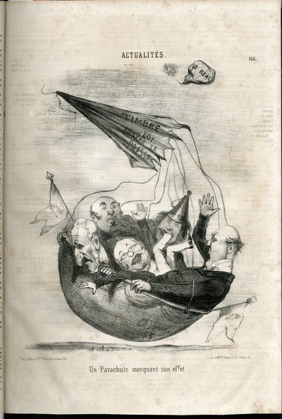 Charles Vernier'in (? -1887) Le Charivari'deki çizimi by Charles Vernier