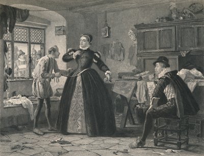 Ladys Terzi Kral Henry IV - İkinci Bölüm, c1870 by Charles W. Sharpe