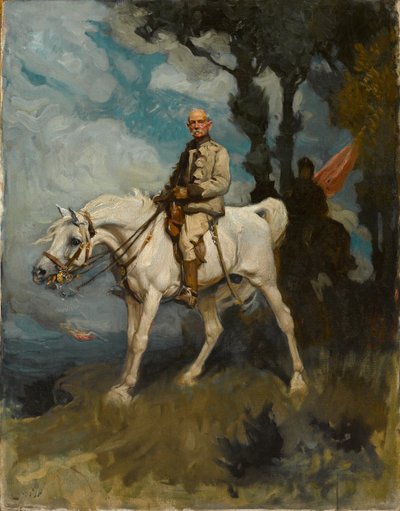General Sir Frederick Sleigh Roberts, atı Vonolel üzerinde by Charles Wellington Furse