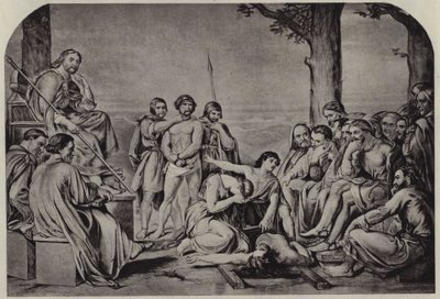 Davacının Jüri Tarafından İlk Duruşmada Temyizi (lito) by Charles West (after) Cope