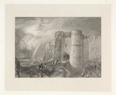 Carisbrook Kalesi, Wight Adası by Charles Westwood