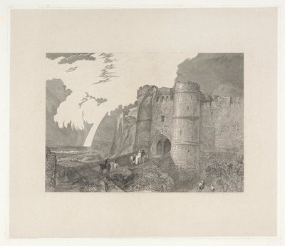 Carisbrook Kalesi, Wight Adası by Charles Westwood