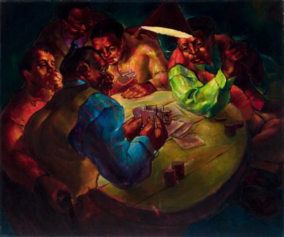 kart oyuncuları by Charles White