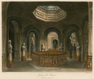 Merdiven Galerisi, Carlton House, Londra by Charles Wild