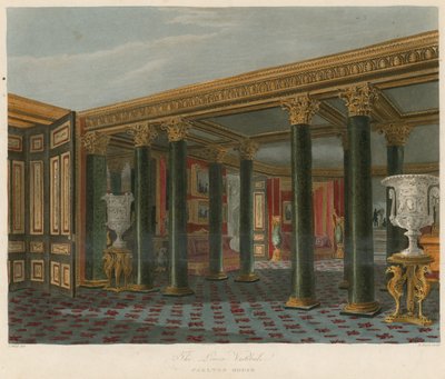 Alt antre, Carlton House, Londra by Charles Wild