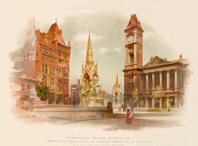 Chamberlain Meydanı, Birmingham by Charles Wilkinson