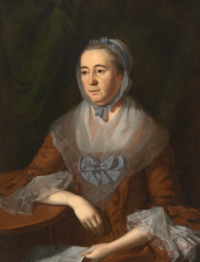 Anne Catharine Toynak Yeşil, 1769. by Charles Willson Peale