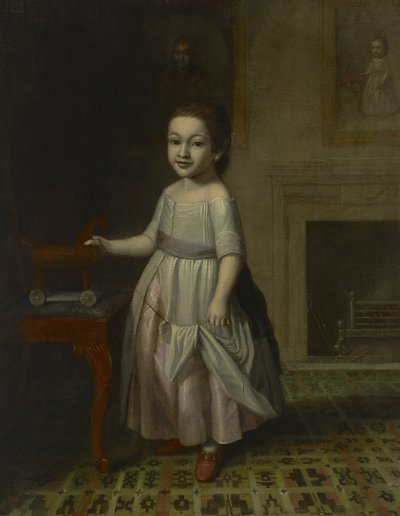 Oyuncak Atlı Bir Çocuğun Portresi, 1768 by Charles Willson Peale