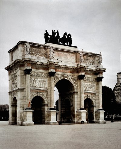 Pierre Francois Leonard Fontaine (1762-1853) ve Charles Percier (1764-1838) tarafından Paris