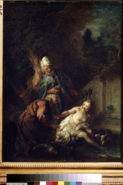 Susanna ve Yaşlılar. Charles de La Fosse
