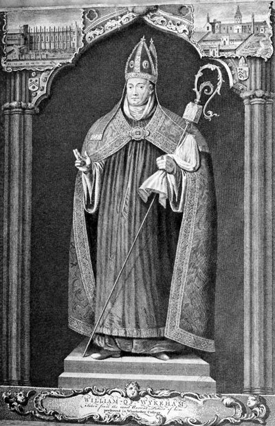 Wykehamlı William by Charles the Elder Grignion