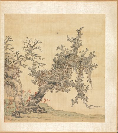 Kadim Ustalardan Sonra Resimler: Kadim Bir Ağaç by Chen Hongshou