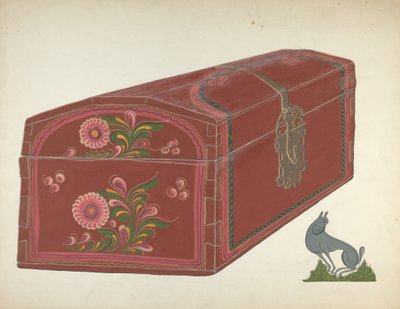 boyalı sandık by Chester Faris