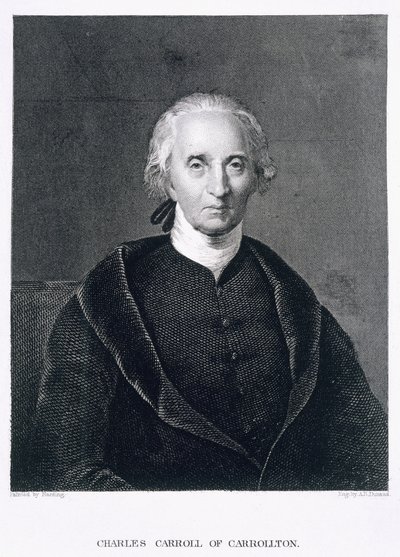 ಆಶರ್ ಬ್ರೌನ್ ಡ್ಯುರಾಂಡ್ (1796-1886) ಟರ್ಕ್‌ನಿಂದ ಕೆತ್ತಲಾದ ಕ್ಯಾರೊಲ್ಟನ್‌ನ ಚಾರ್ಲ್ಸ್ ಕ್ಯಾರೊಲ್ by Chester Harding
