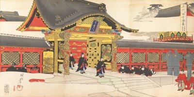 Chiyoda Kasutea l part m f yan, 1897. , 1897. by Chikanobu Yoshu